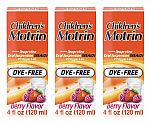 3X Motrin Children's Oral Suspension 100mg 4oz Ibuprofen Medicine $10 and more