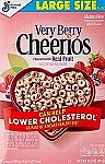 14.5 oz Very Berry Cheerios Heart Healthy Cereal $1.87