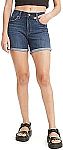 Levi's Women's Mid Length Shorts $16