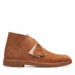 Clarks Originals Men's Desert Boot Red Suede Boots Shoes $60 and more