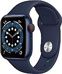 New Apple Watch Series 6 (GPS + Cellular, 40mm) $249.99
