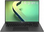 LG gram 16Z90Q Ultra Lightweight 16" WQXGA Laptop (i7-1260P 16GB 1TB) $876.7