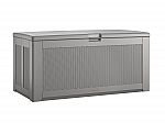 134-Gallon Rubbermaid Outdoor Deck Box w/ Versatile Top Lid $124