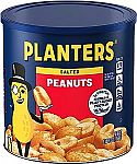56-Oz Planters Salted Peanuts $6