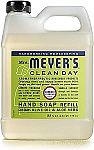 33-Oz Mrs. Meyer's Clean Day Liquid Hand Soap Refill (Lemon Verbena) $5