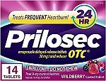 14 Tablets Prilosec OTC Omeprazole Delayed Release 20mg $3.29