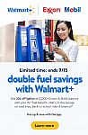 Walmart+ Members: Save 20¢ per Gallon at Exxon & Mobil through 9/15/2023
