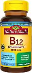 Nature Made 60-Ct Extra Strength Vitamin B12 3,000 mcg Gummies $1.69