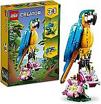 LEGO Creator 3 in 1 Exotic Parrot to Frog to Fish $16