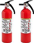 2-pack Kidde Fire Extinguisher for Home, 1-A:10-B:C $30