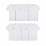 8-Pack Fruit of the Loom Men's Lightweight Active Cotton Blend Undershirts $14.31