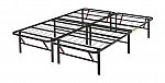Amazon Basics 14" Foldable Metal Platform Bed Frame, Full size $37.75