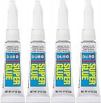 4-Pack Duro Super Glue, Quick Dry - .07 fl oz $2.24