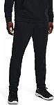 Under Armour Men's Armourfleece Straight Leg Pant (Black, Medium) $14.44
