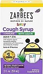 2-oz Zarbee's Baby Cough Syrup + Immune with Organic Agave + Zinc $3.84