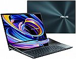 ASUS ZenBook Pro Duo 15 UX582 14.5" OLED 4K Touch Laptop (i7-12700H, 16GB, 1TB, RTX 3070 Ti) $1799.99
