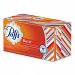 24 Pack Puffs Basic Tissues, White, 180 sheets $14.50