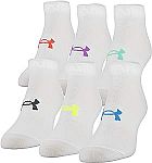6-Pairs Under Armour Women's Essential Lightweight Low Cut Socks $9.29
