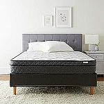 Amazon Basics Foam Eurotop Mattress 9" King $144