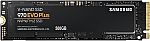 SAMSUNG 970 EVO Plus SSD 500GB NVMe M.2 Internal Solid State Drive $25
