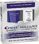 2-Ct Crest 3D White Brilliance 2 Step Kit $17.55