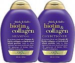 OGX Thick & Full + Biotin & Collagen Shampoo & Conditioner Set $9.20