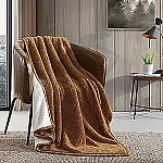 50" x 60" Eddie Bauer Reversible Soft Plush Sherpa Throw Blanket $11.44