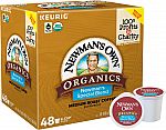 48-Ct Newman's Own Organics Special Blend Medium Roast Coffee K-Cup Pods $16.99