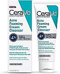 CeraVe Acne Foaming Cream Cleanser 5 oz (2 for $18)