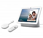 Google Nest Hub Max Smart Display & Chromecast HD with Google TV $140