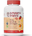120-Ct SmartyPants Kids Formula Daily Gummy Multivitamin $5 and more