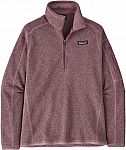 Patagonia Women's Better Sweater Quarter-Zip Fleece Pullover $63.83