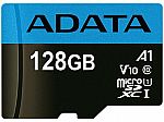 128GB ADATA microSDHC UHS-I / Class 10 V10 A1 Memory Card with SD Adapter $7.99 Shipped and more
