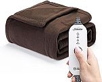 50" x 60" Sunbeam Royal Ultra Walnut Heated Personal Throw $6.23