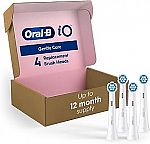 4 Count iO Series Gentle Care Replacment Brush Head $23.76