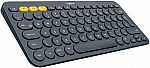 Logitech K380 TKL Multi-Device Bluetooth Scissor Keyboard $24