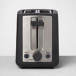 Made By Design 2 Slice Extra Wide Slot Stainless Steel Toaster $7.99