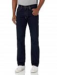 Levi's Men's 505 Regular Fit Jeans $17.37