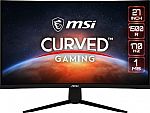 MSI G273CQ, 27" QHD Gaming Monitor $139.99