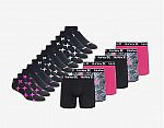 6-Pack Hurley Men's Regrind Boxer Briefs $23