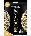 16-oz Wonderful Pistachios (Roasted and Salted) $4.79