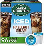 96-Ct Green Mountain Coffee Roasters K-Cup Pods (Ice Hazelnut Cream) $17.54