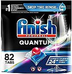 82-Count Finish Powerball Quantum Dishwasher Detergent Tablets $12.45