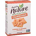 Cheddalicious Back to Nature Crackers, Non-Gmo , 6 Oz $1.84