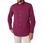 Chaps Men's Long Sleeve Sustainable Easy Care Woven Shirt $7.81