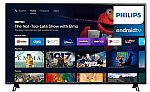 Philips 65" Class 4K UHD Android Full-Array Smart LED TV $349
