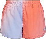 adidas Girls' Big Aeroready Ombré Shorts $9