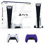 PlayStation 5 Console + PS5 DualSense Wireless Controller Galactic Purple $519