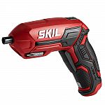 SKIL 4V Pivot Grip Rechargeable Cordless Screwdriver $19.98