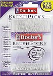 275 Count The Doctor's BrushPicks Interdental Toothpicks $3.59 and more